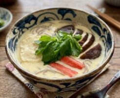 どさんこワイド179のレシピ・そば茶碗蒸し