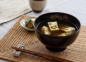 きょうの料理のレシピ・のりと豆腐のみそ汁