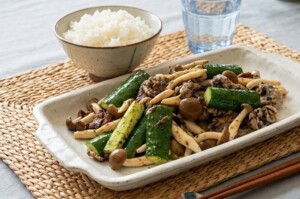 きょうの料理のレシピ・のり梅醤（ジャン）の豚バラ炒め