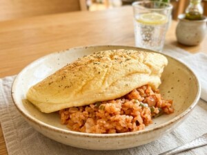 ぽかぽかのレシピ・スフレオムライス