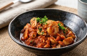 どさんこワイド179のレシピ・ベビー帆立のトマト炒め煮