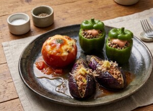 DayDay(デイデイ)のレシピ・彩り野菜の豚肉詰め