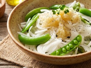 相葉マナブのレシピ・新玉ねぎのさわやかドレッシングと新玉ねぎサラダ