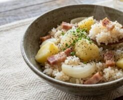 相葉マナブのレシピ・浜松新玉じゃが釜飯