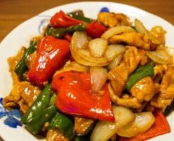 きょうの料理のレシピ・豚こまとピーマンのカレーオイスター炒め