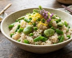 きょうの料理のレシピ・青い豆たっぷりのちらしずし
