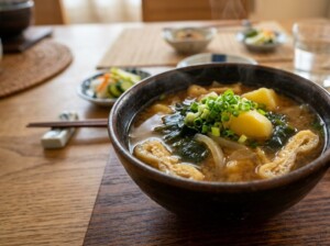 相葉マナブのレシピ・黒酢味噌汁