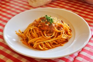 ノンストップのレシピ・ミートソーススパゲティ