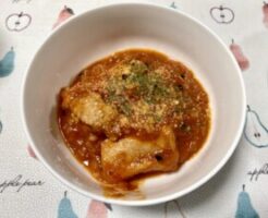 有働由美子の健康案内人のレシピ・サバ缶にトマト