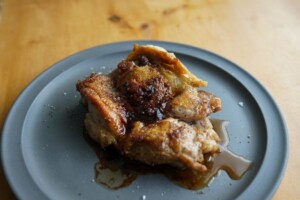 青空レストランのレシピ・バルサミコソースのチキンソテー