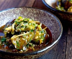 あさイチのレシピ・香味野菜とナスの焼きびたし