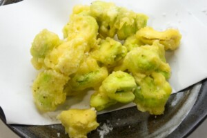 相葉マナブのレシピ・そら豆の天ぷら