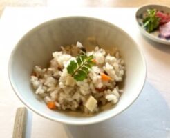 あさイチのレシピ・干ししいたけ・ニンジン・タケノコの混ぜご飯