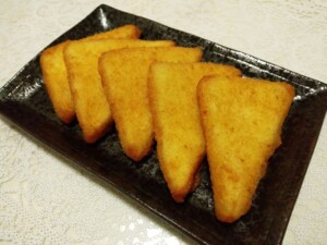 どさんこワイド179のレシピ・はんぺんの挟み揚げ