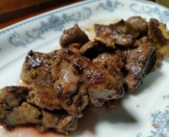 青空レストランのレシピ・鶏レバー山椒煮