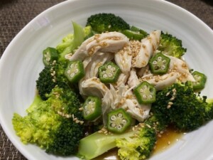 DAIGOも台所のレシピ・いろいろ野菜のだしサラダ