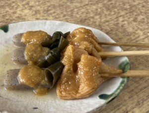 どさんこワイド179のレシピ・さつま揚げと昆布の味噌おでん