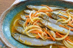 きょうの料理のレシピ・ししゃものカレー南蛮漬け