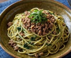 キューピー３分クッキングのレシピ・しそベーゼスパゲティ
