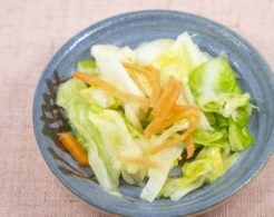 きょうの料理のレシピ・せん切り野菜の塩漬け