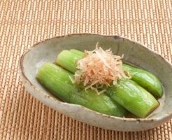 キューピー3分クッキングのレシピ・なすの翡翠びたし