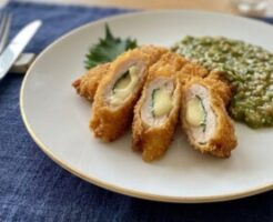 滝沢カレン&和田明日香のフィーリンきっちんのレシピ・オクラソースのチーズチキンカツ