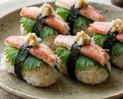 どさんこワイド179のレシピ・カニかま握り