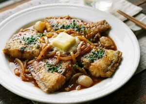 どさんこワイド179のレシピ・カレイのトマトチャップ