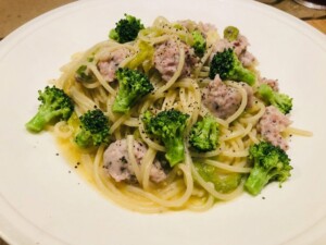 きょうの料理のレシピ・サルシッチャとブロッコリーのパスタ