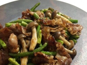 青空レストランのレシピ・スタミナ炒め