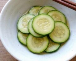 ノンストップのレシピ・ズッキーニのからし漬け