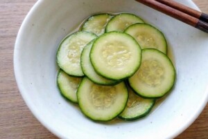 ノンストップのレシピ・ズッキーニのからし漬け