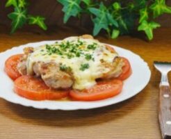 キューピー3分クッキングのレシピ・チキンとトマトのチーズ蒸し