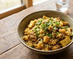 相葉マナブのレシピ・ラクサ釜飯