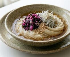 ホンマでっかtvのレシピ・冷やしほうじ茶そうめん