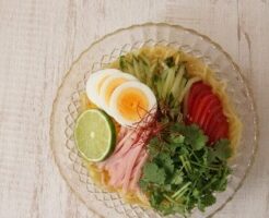 ひるおびのレシピ・冷やし中華 アジアン風