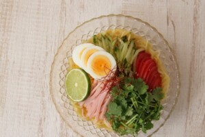 ひるおびのレシピ・冷やし中華 アジアン風