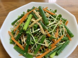 キューピー3分クッキングのレシピ・切り干し大根とちくわのピリ辛マリネ