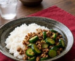 きょうの料理のレシピ・塩漬け野菜のドライカレー