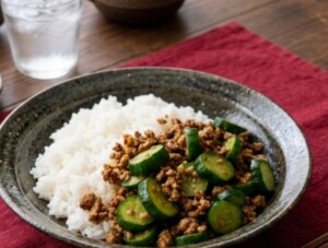 きょうの料理のレシピ・塩漬け野菜のドライカレー