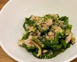きょうの料理のレシピ・夏野菜のからしみそあえ