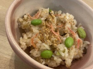 あさイチのレシピ・干しエビとごまと枝豆の混ぜご飯