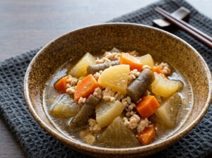 ミキティダイニングのレシピ・本格とりスープ