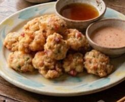 滝沢カレン&和田明日香のフィーリンきっちんのレシピ・豆腐の海鮮ふわふわボール