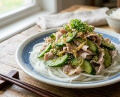 DAIGOも台所のレシピ・豚しゃぶの生姜和え