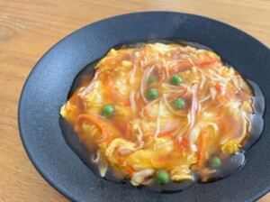 ぽかぽかのレシピ・飲める天津飯