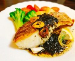 キューピー3分クッキングのレシピ・鯛のバターソテーのりレモンソース