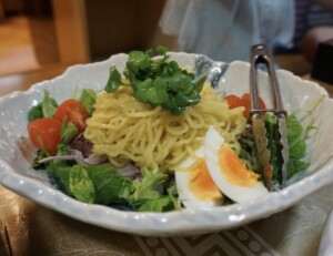 どさんこワイド179のレシピ・みそラーメンサラダ