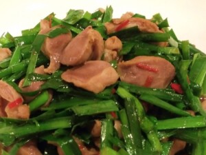 きょうの料理のレシピ・砂肝とにらのスタミナ炒め