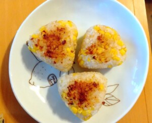 相葉マナブのレシピ・とうもろこしのバター焼きおにぎり